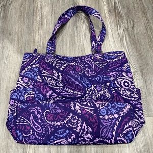🌺 Vera Bradley shoulder bag purse retired pattern quilted